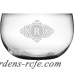 Susquehanna Glass Personalized Scrollwork Bowl ZSG4460